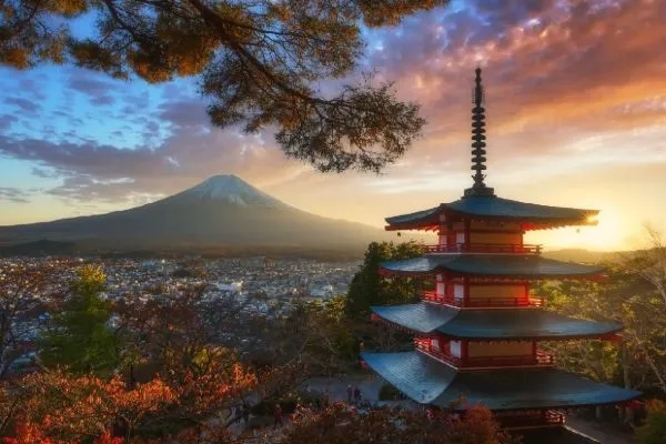 Vista del Mont Fuji